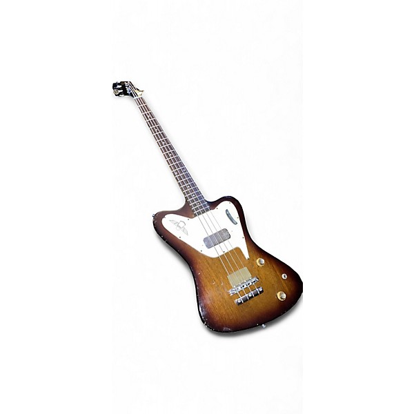 Vintage 1967 Gibson Thunderbird 2 Color Sunburst Electric Bass Guitar