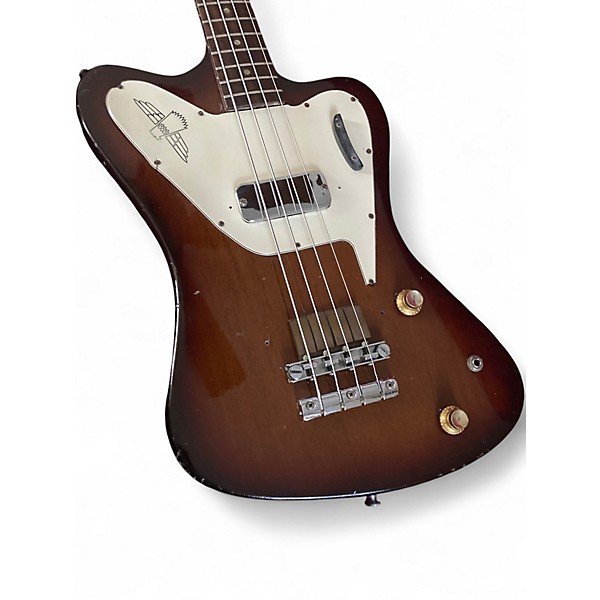 Vintage 1967 Gibson Thunderbird 2 Color Sunburst Electric Bass Guitar