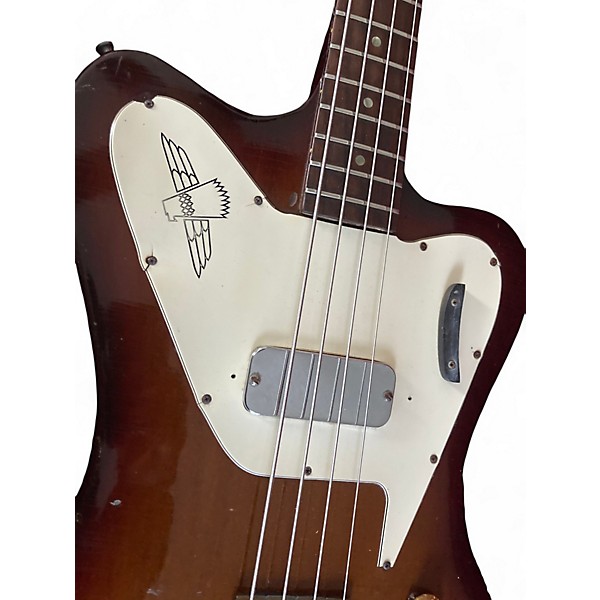 Vintage 1967 Gibson Thunderbird 2 Color Sunburst Electric Bass Guitar