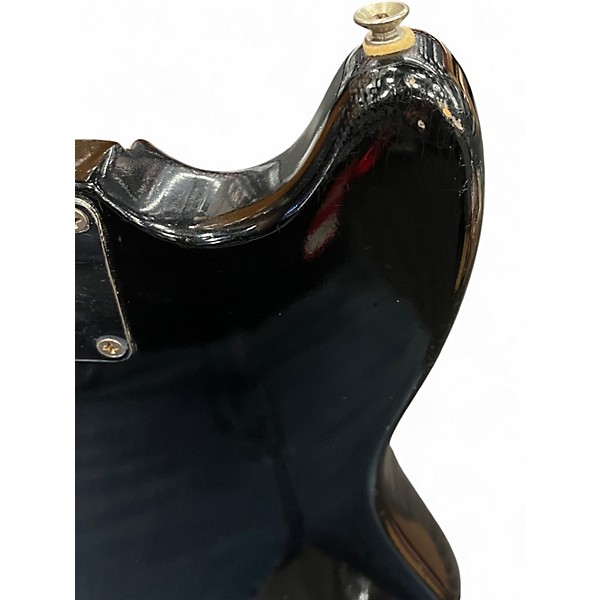 Vintage 1965 Fender MUSTANG Black Refin Solid Body Electric Guitar