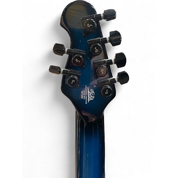 Used Ernie Ball Music Man Majesty Titan Blue Solid Body Electric Guitar