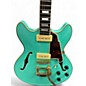 Used D'Angelico EXDC P90 Seafoam Green Hollow Body Electric Guitar