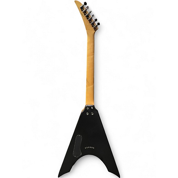 Used Kramer Nite V black Solid Body Electric Guitar