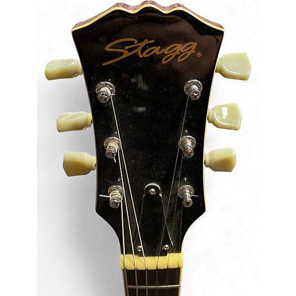 Used Stagg L400 2 Color Sunburst Solid Body Electric Guitar