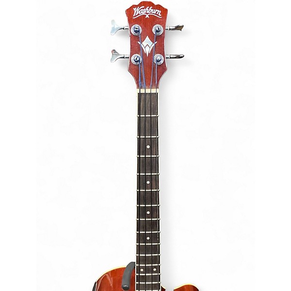 Used Washburn AB5K Natural Acoustic Bass Guitar