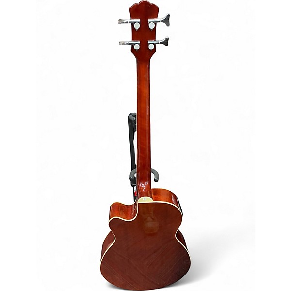 Used Washburn AB5K Natural Acoustic Bass Guitar