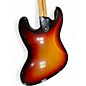 Vintage 1975 Fender  JAZZ BASS 3 Tone Sunburst Electric Bass Guitar