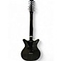 Used Danelectro 12SDC 12-String Black Solid Body Electric Guitar