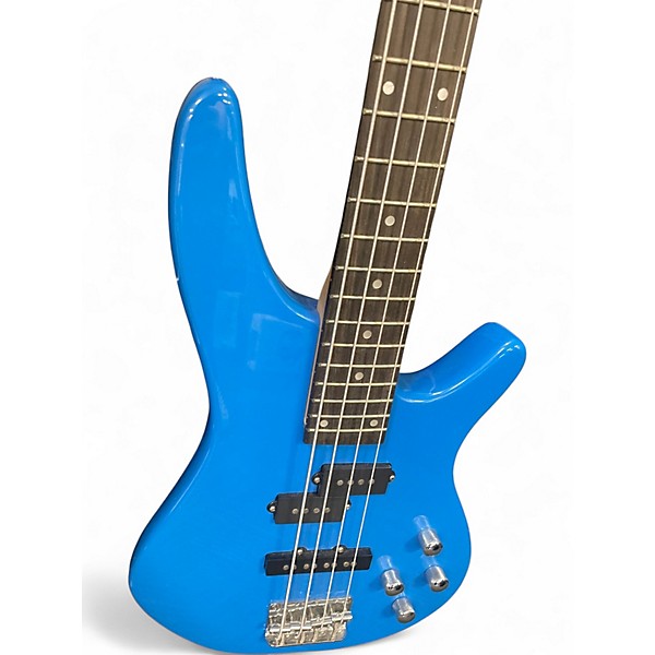 Used Noname ELECTRIC BASS Blue Electric Bass Guitar
