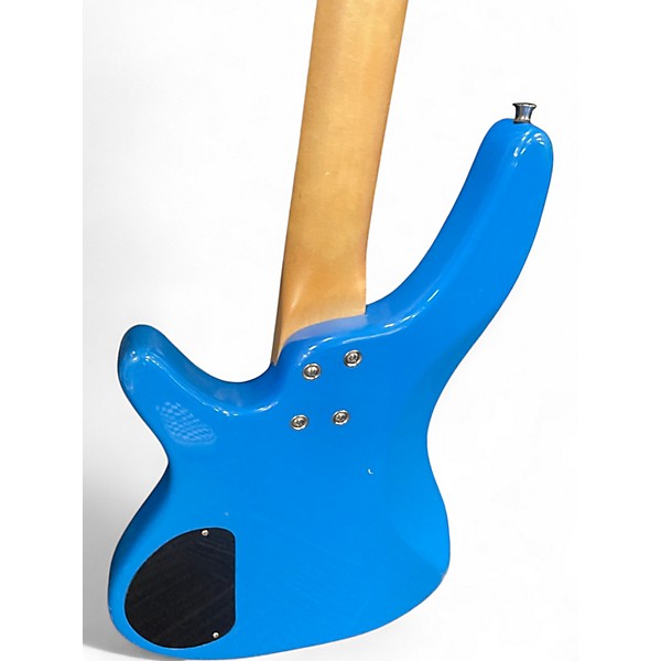 Used Noname ELECTRIC BASS Blue Electric Bass Guitar