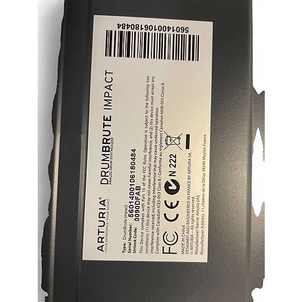 Used Arturia Drumbrute Impact Drum Machine