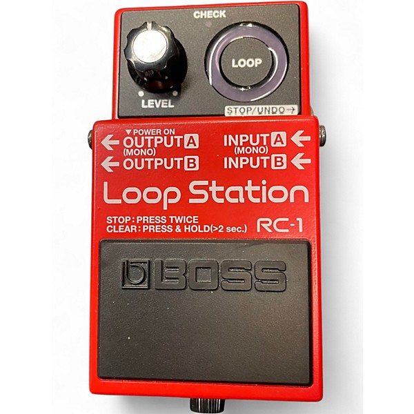 Used BOSS RC1 Loop Station Pedal