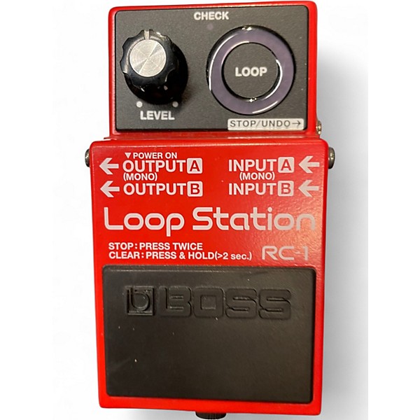 Used BOSS RC1 Loop Station Pedal