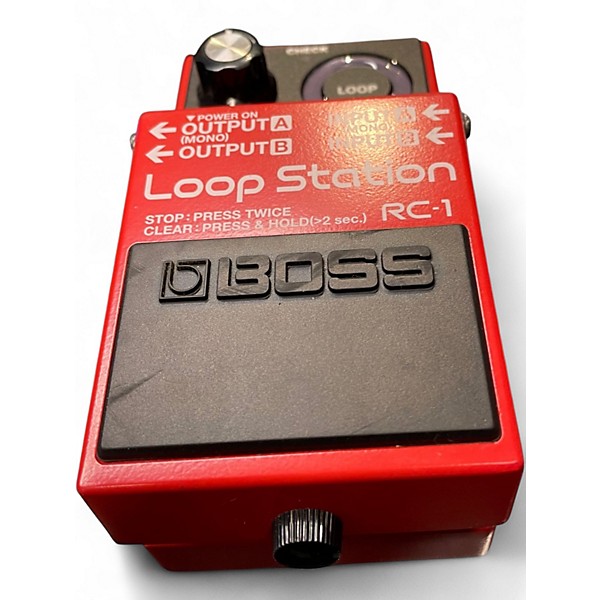 Used BOSS RC1 Loop Station Pedal