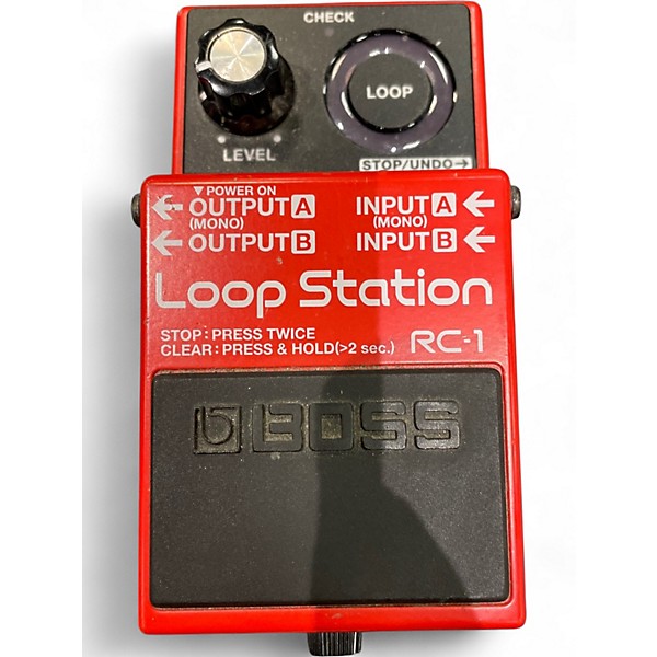 Used BOSS RC1 Loop Station Pedal