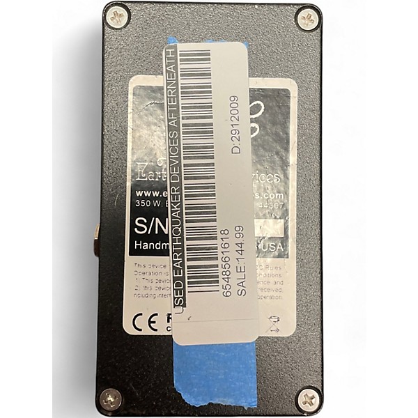 Used EarthQuaker Devices Afterneath Reverb Effect Pedal