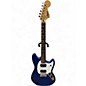 Used Squier MUSTANG BLUE Solid Body Electric Guitar thumbnail
