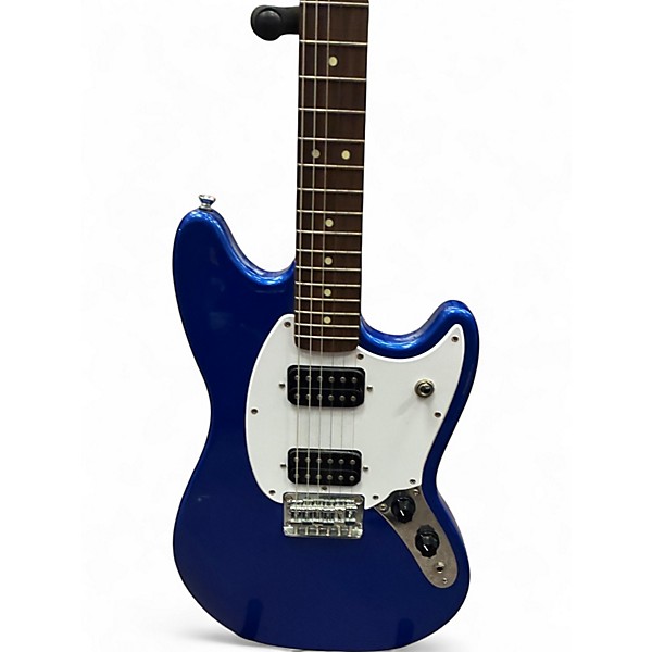 Used Squier MUSTANG BLUE Solid Body Electric Guitar