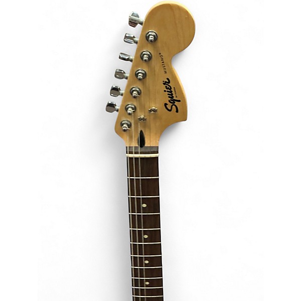 Used Squier MUSTANG BLUE Solid Body Electric Guitar