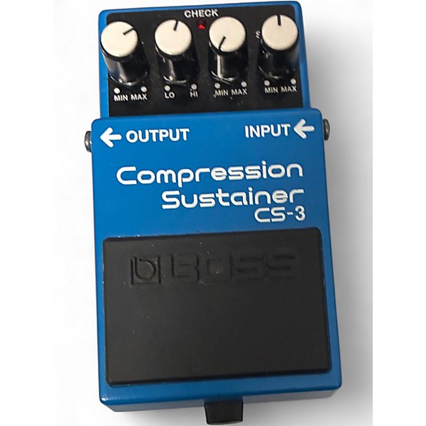 Used BOSS CS3 Compressor Sustainer Effect Pedal