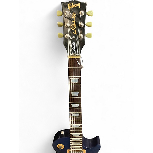 Used Gibson Les Paul Studio 100 Blue to Black Fade Solid Body Electric Guitar
