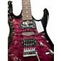 Used Ibanez GRX70QA Trans Purple Solid Body Electric Guitar