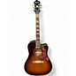 Used Epiphone HUMMINGBIRD PERFORMER PRO Tobacco Burst Acoustic Electric Guitar thumbnail
