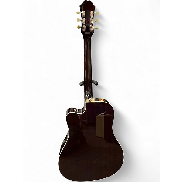 Used Epiphone HUMMINGBIRD PERFORMER PRO Tobacco Burst Acoustic Electric Guitar