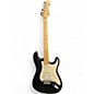 Used Fender Standard Stratocaster HSS Black Solid Body Electric Guitar thumbnail