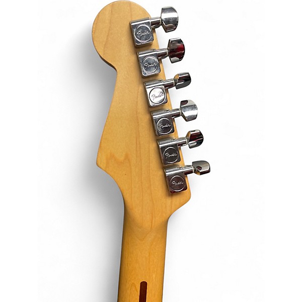 Used Fender Standard Stratocaster HSS Black Solid Body Electric Guitar