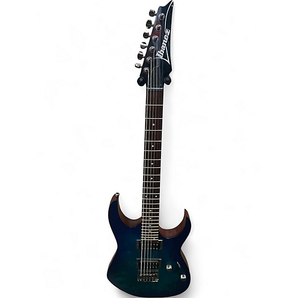 Used Ibanez RG421PB BLUE Solid Body Electric Guitar