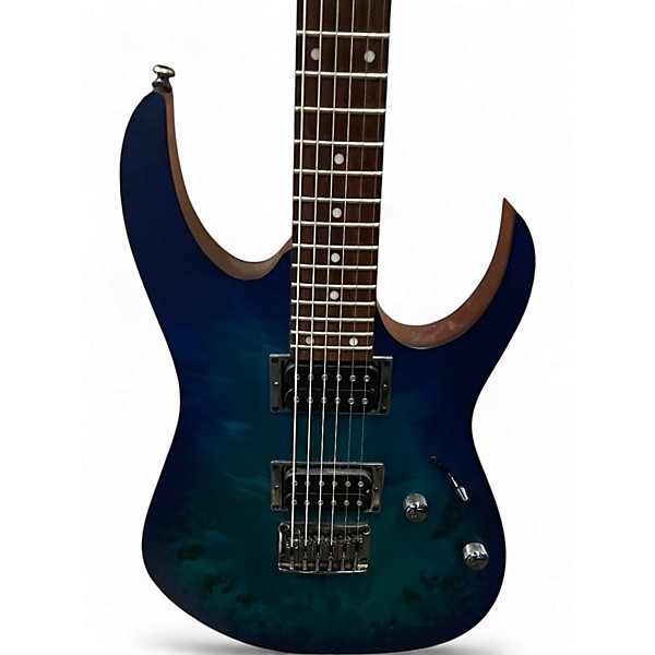 Used Ibanez RG421PB BLUE Solid Body Electric Guitar