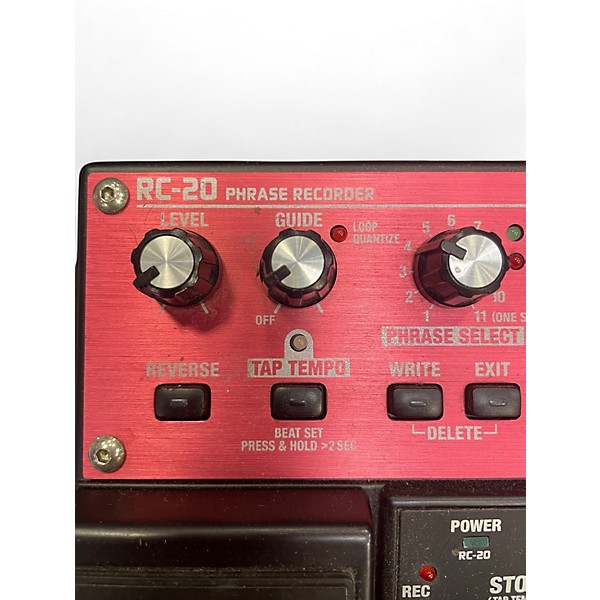 Used BOSS RC20 Loop Station Pedal