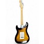 Used Squier Standard Stratocaster 2 Color Sunburst Solid Body Electric Guitar