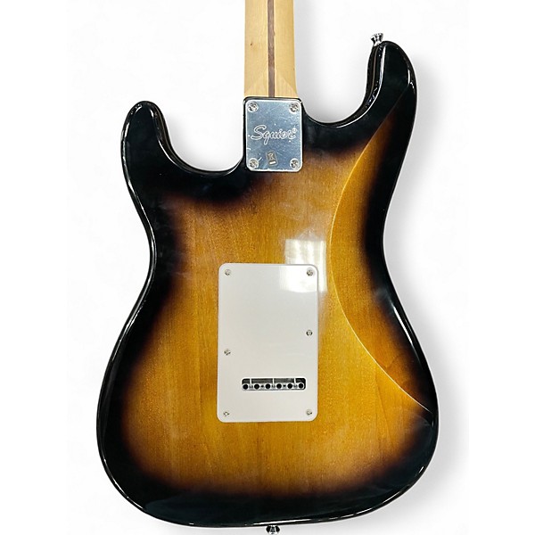 Used Squier Standard Stratocaster 2 Color Sunburst Solid Body Electric Guitar