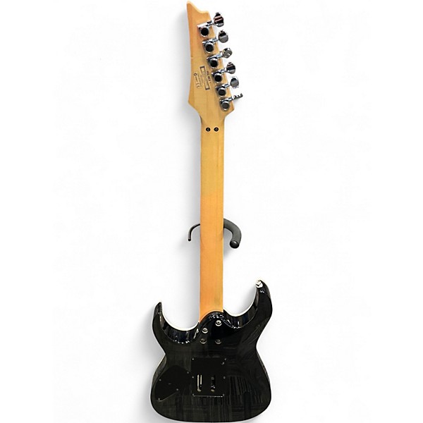 Used Ibanez RG4EX1 Trans Black Solid Body Electric Guitar