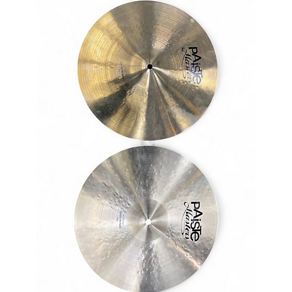 Used Paiste 15in MASTERS HIHATS PAIR Cymbal