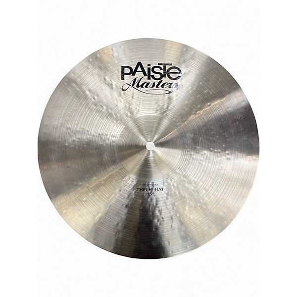 Used Paiste 15in MASTERS HIHATS PAIR Cymbal