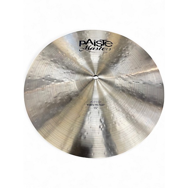 Used Paiste 15in MASTERS HIHATS PAIR Cymbal