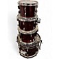Used Pearl 4 Piece roadshow Wine Red Drum Kit thumbnail