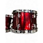 Used Pearl 4 Piece roadshow Wine Red Drum Kit