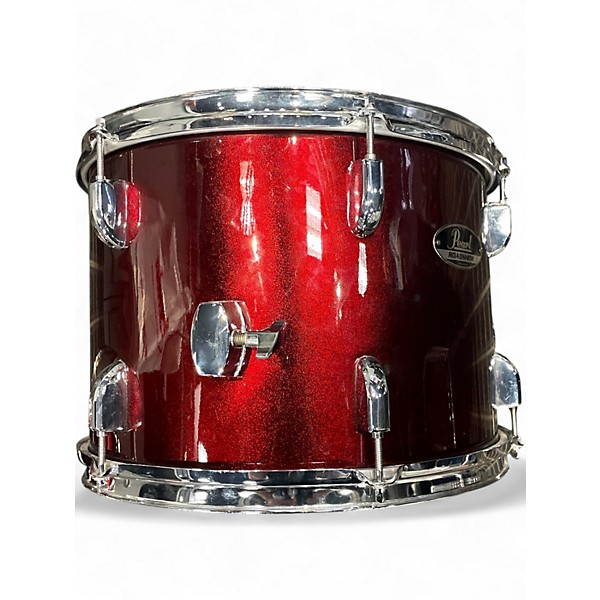 Used Pearl 4 Piece roadshow Wine Red Drum Kit