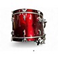 Used Pearl 4 Piece roadshow Wine Red Drum Kit