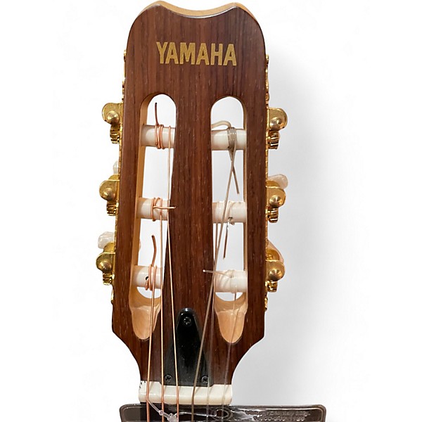 Used Yamaha AEX500NS 2 Color Sunburst Classical Acoustic Electric Guitar