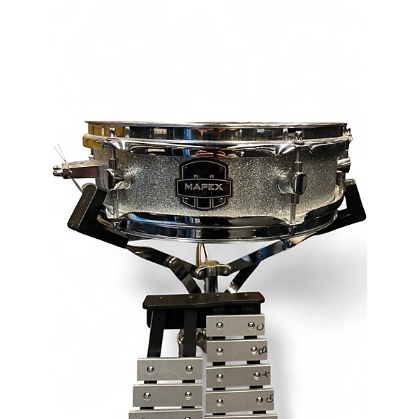 Used Mapex 13in PERCUSSION SET Silver Drum