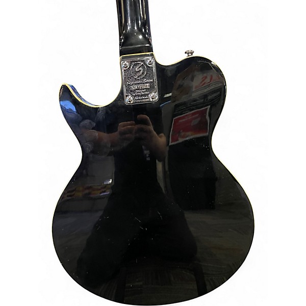 Used Greg Bennett Design by Samick RL1 Black Hollow Body Electric Guitar