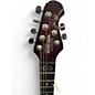 Used Ernie Ball Music Man Majesty Trans Crimson Red Solid Body Electric Guitar