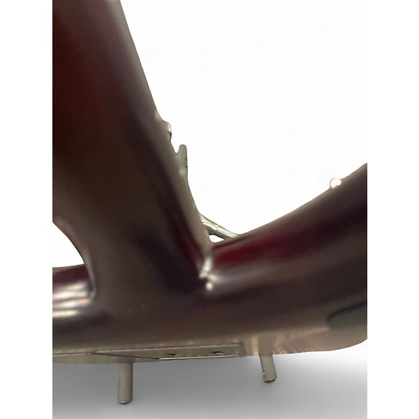 Used Ernie Ball Music Man Majesty Trans Crimson Red Solid Body Electric Guitar