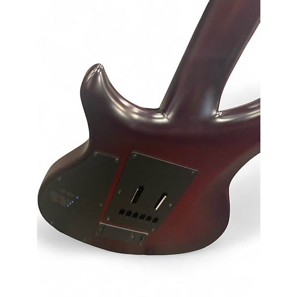 Used Ernie Ball Music Man Majesty Trans Crimson Red Solid Body Electric Guitar