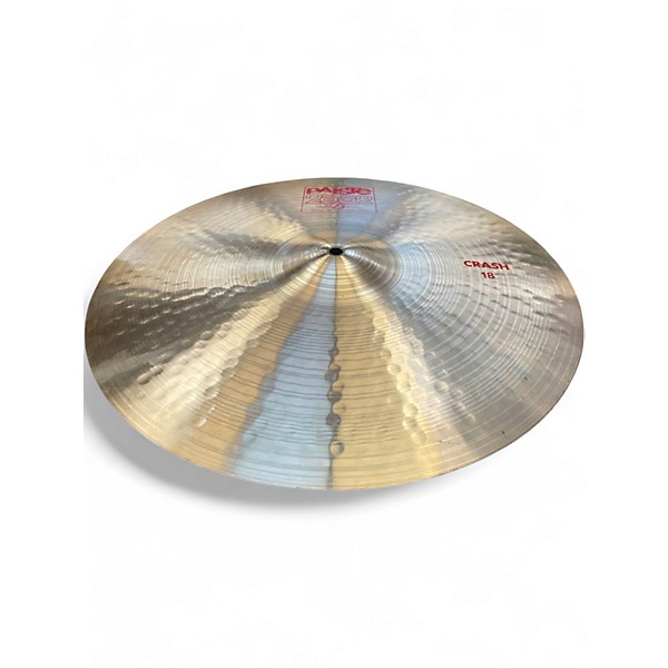 Used Paiste 18in 2002 Crash Cymbal
